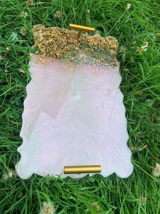 Resin <b>Decorative</b> Tray in Multiple Colors Rectangle Home <b>Decor</b> Resin Tray High Quality - Product Image 4