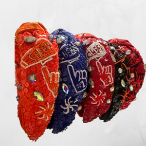 Cheer bandeau esprit porter accessoire de cheveux cheer team bandeau sport bandeau - Product Image 4