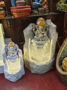 Estatua de Ganpati Shivji de alta calidad 2025, diseño de fuente de cascada interior moderno, fabricante mundial, adorno de jardín - Product Image 3