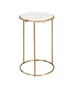 โต๊ะกาแฟทรงกลมทำจากโลหะหลากหลายฟังก์ชันโต๊ะกาแฟสไตล์ที่กำหนดเองได้ - Product Image 5