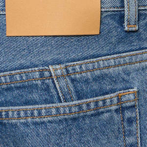 <b>Women</b> Mid Waist Regular Fit <b>Washed</b> Denim Pants Wide Leg Breathable Lace Flat Front Multi Pockets for <b>Women</b> - Product Image 5