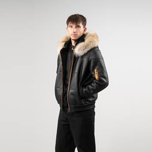 Nueva chaqueta de cuero para hombre, chaqueta informal con cremallera y cuello alto para caballero de negocios, venta al por mayor, chaqueta de talla grande para hombre sin hierro - Product Image 2