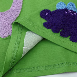 Camiseta de manga corta de algodón con cuello redondo de alta calidad para niños, ropa deportiva con logotipo personalizado, camiseta para correr y trotar para niños pequeños - Product Image 5