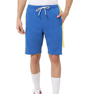 Shorts d'entraînement professionnels pour hommes, de haute qualité, 100% polyester, solides, à séchage rapide, avec taille élastique, logo personnalisé - Product Image 1