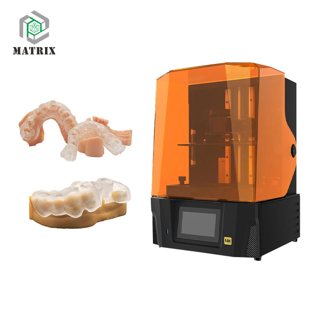 16K High Precision Automatic Resin 3D Printer with Heated Bed & Auto Leveling for Dental Jewelry Construction Use