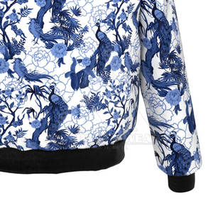 Diseñe su propio logotipo Hombres Chaqueta de bombardero Servicio OEM Hombres ligeros Sublimación Satén Chaquetas de bombardero para la venta - Product Image 6