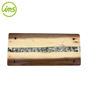 เขียงไม้อะคาเซียทำจากไม้อีพอกซีเรซิน - Product Image 3