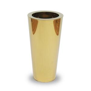 Jardinière cylindrique moderne en acier inoxydable, écologique, durable, de haute qualité, avec logo gratuit, pour la maison, le jardin, le sol, le centre commercial, les fleurs - Product Image 5