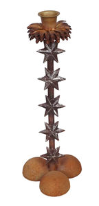 Bougeoir en aluminium plaqué or et argent support décoratif fait à la main pour bougeoir meilleure fabrication au prix de gros - Product Image 2