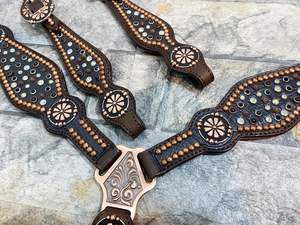 Kaamkaaj KKJ01 - Arnés de Piel Auténtica y Metal Estilo Western con Hebilla de Liberación Rápida para Principiantes en Equitación, Ajuste Regular - Product Image 5