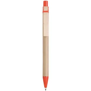 Penna Ecologica in Carta Riciclata con Chiusura a Scatto, Gadget Promozionale - Product Image 3