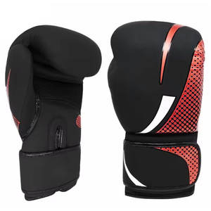 Guantes de entrenamiento de artes marciales y boxeo con logotipo personalizado de alta calidad de cuero al por mayor con logotipo del fabricante - Product Image 1