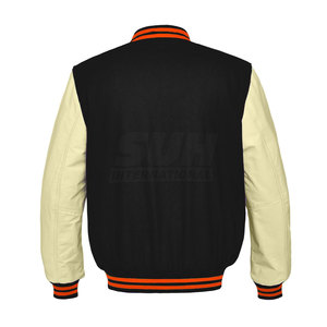 Blouson d'hiver pour homme en coton 100% respirant et écologique, col montant, logo frontal, style universitaire, service OEM, usage extérieur, haute qualité - Product Image 2