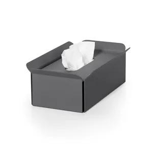 Servilletero de diseño antiguo, soporte de papel tisú de mesa de Metal para restaurante, mesa de comedor, papel decorativo - Product Image 4
