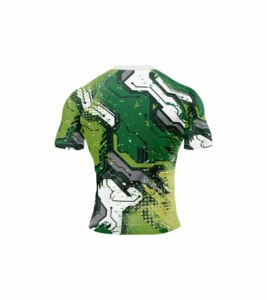 Rashguard durable pour hommes, tissu à séchage rapide et design ergonomique pour l'entraînement au Jiu-Jitsu - Product Image 2