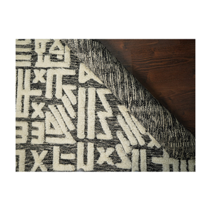Durable Modern Boho Wool Runner Alfombra Tejida a mano con tonos terrosos Felpa Pila Altura Patrón geométrico Lavable Pisos para el hogar - Product Image 1
