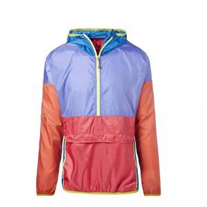 Chaquetas de Lona Impermeables de Alta Calidad, Unisex, con Diseño de Logotipo Personalizado, Color en Bloques, Estilo Urbano, Venta al Por Mayor - Product Image 3