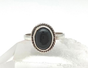 Handmade Silver Boho Style <b>Ring</b> Jewelry 925 Sterling Silver <b>Black</b> <b>Onyx</b> Gemstone Trending <b>Ring</b> Jewelry For Women Gift For Her - Product Image 5