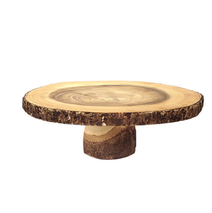 Support à gâteau en bois Affichage artisanal de la meilleure qualité Article décoratif Support à gâteau en bois personnalisé - Product Image 5