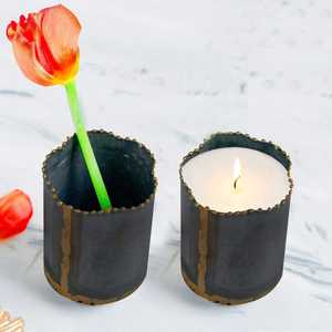 Velas Aromáticas de Soja al por Mayor en Tarro de Estaño Galvanizado, Juego de Velas Votivas para Uso Doméstico con Mechas de Algodón para Navidad, Acción de Gracias, Pascua - Directo de Fábrica - Product Image 3