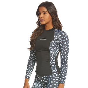 Vêtements de sport respirants à manches longues pour femmes Rash Guard Plus Size pour MMA Swimming Shirt-Custom Manufacturer - Product Image 1