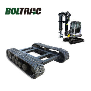 Sottocarro cingolato da 0.5 a binario cingolato in gomma da 5 tonnellate - Product Image 1