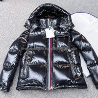 Veste matelassée classique pour homme en toile enduite de coton de haute qualité, chaude, coupe-vent, respirante, séchage rapide, col montant