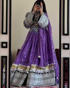 2024 recién llegados-transpirable estilo afgano bordado Patchwork diseño mujer fiesta boda desgaste vestidos de talla grande para adultos - Product Image 3