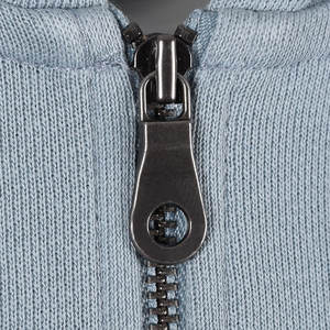 Sudadera con Cremallera de Algodón de Primera Calidad, Logotipo Personalizado, Felpa Francesa, Forro de Invierno, 460 Gsm, Color Puro, Ropa Urbana - Product Image 3