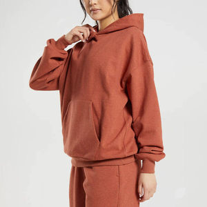 Sudaderas Casuales Personalizadas al por Mayor para Mujer, Transpirables, Talla Grande, con Capucha, 100% Algodón, Forradas, Moda Otoño Invierno, Servicio OEM - Product Image 4