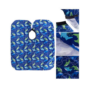 Usine Mix 5 PCS Logo Personnalisé Étanche Polyester Salon De Coiffure Coiffeur Coupe De Cheveux Cape Cheveux - Product Image 5