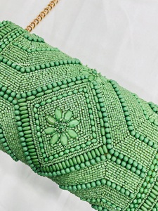 Bolso de Mano Bordado con Cuentas de Colores para Mujer, Bolsos de Cuentas de Alta Calidad para Eventos y Fiestas Nocturnas - Product Image 2