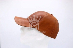 หมวกแก๊ปหนังนุ่มพิเศษสำหรับผู้ชายหมวกแก๊ปแฟชั่นใหม่สำหรับฤดูใบไม้ร่วงฤดูหนาว - Product Image 5