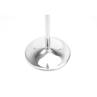 8 ''Acier Inoxydable Restaurant Buffet Table Numéro Stand Nom Porte-Étiquette Menu Stand Table De Mariage Place Titulaire De La Carte Stand