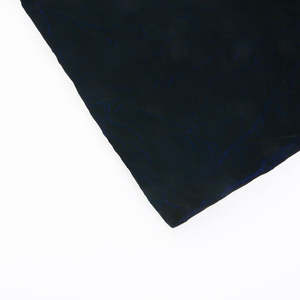 Eco-Friendly 100% Polyester Korean Micro Stretch <b>Velvet</b> Velour Fabric Double-Sided Blue Colors 5000 Dyeing <b>for</b> Girls Wedding - Product Image 3