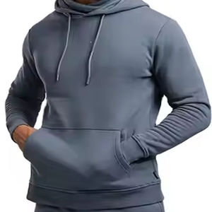 Gran oferta, jersey con capucha en blanco para hombre, sudaderas cómodas de algodón, ropa informal, sudaderas transpirables de secado rápido para hombre - Product Image 6
