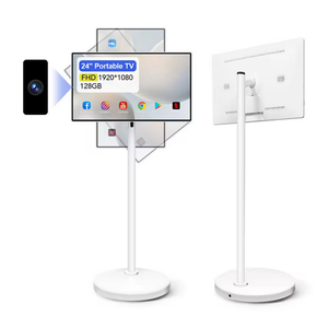 ORIGINAL SALES 24 Inch Smart <b>TV</b> on Wheels Android 8-core CPU <b>Remote</b> <b>Control</b> Touch Screen Monitor with Battery - Product Image 3