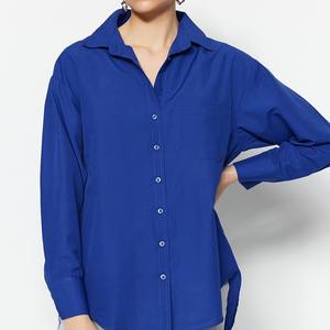 เสื้อเชิ้ตผู้หญิงแบบสบายๆ ป้องกันริ้วรอย น้ำหนักเบา ระบายอากาศได้ดี แห้งเร็ว สวมใส่ง่าย สบาย รับสกรีนโลโก้ คุณภาพสูง - Product Image 2