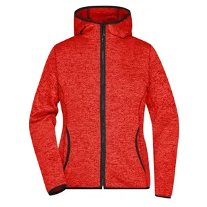 Felpa con Cappuccio in Pile Lavorato a Maglia Personalizzata per Donna, Felpe e Maglioni Promozionali Personalizzati - Product Image 2