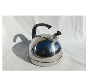 กาต้มน้ำสแตนเลสบริสุทธิ์พร้อมฝาและที่จับกระจกสำเร็จเหมาะสำหรับวางบนโต๊ะในบ้านและใช้ในโรงแรม - Product Image 5