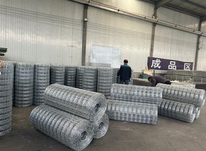 Rouleau de clôture en fil métallique tissé à nœuds fixes, grillage galvanisé pour chèvres, porcs, moutons, bovins et gibier, clôture de ferme - Product Image 5