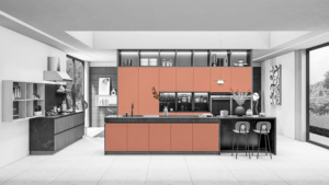 <b>SWEETY</b> PINK 7035 Modern Stylish Pink HPL Kitchenware Made in India for Kitchen Use - Product Image 2