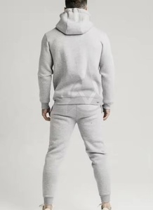 Logotipo personalizado bordado 100% algodón Sudadera con capucha de gran tamaño Jogging Suit Pantalones de chándal Peso pesado Estilo holgado Chándal Precio barato - Product Image 6