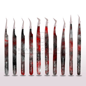 Pince à épiler d'extension de cils de couleur précise, confortable et facile à utiliser, parfaite pour créer de belles extensions de cils durables - Product Image 5