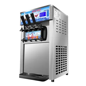 China Supplier Commercial Industrial Soft Ice Cream Making Machine / Ice Cream Machine Prices