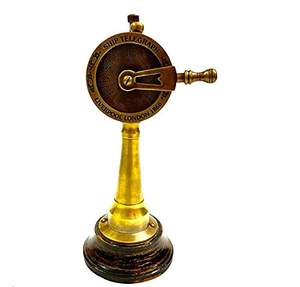 Proveedor Mayorista de Telégrafos de Latón Vintage, Decoración para Sala de Máquinas de Barcos, Coleccionables Decorativos de Escritorio, Regalo - Product Image 5