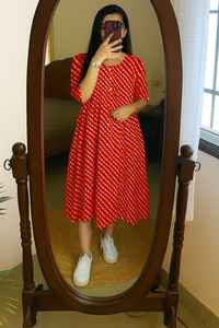 Vestido de algodón para mujer, vestido acampanado personalizado, verano, Iglesia Formal, carrera, talla grande personalizable, venta al por mayor, India - Product Image 6