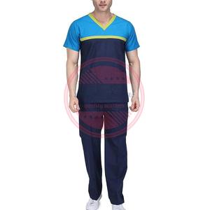 Juego de uniformes de enfermería Soft Men Hospital Scrub Set para la venta - Product Image 4