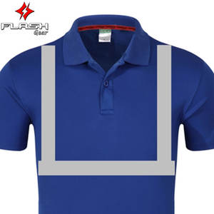 Mejor venta de alta Viz camisa de manga corta poliéster HI vis Polo construcción ropa de trabajo camisa para unisex - Product Image 2