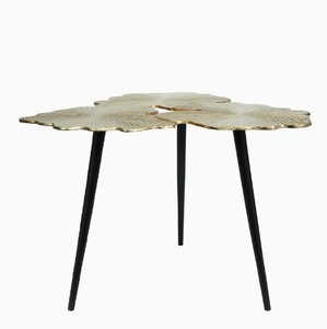 Table d'exposition moderne en métal avec pieds sur trépied Table d'appoint portable pour la décoration du salon Meubles de maison à prix - Product Image 6